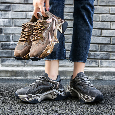 

Super nice old shoes autumn new thick-soled womens shoes increased sneakers casual retro wild
