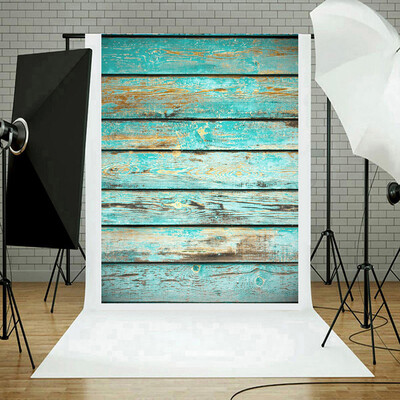 

Toponeto Vinyl Wood Wall Floor Photography Studio Prop Backdrop Background 3x5FT A