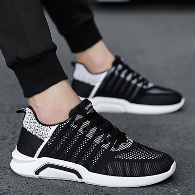 

Net shoes mens sports shoes breathable mesh surface tide shoes shoes fly woven mens shoes