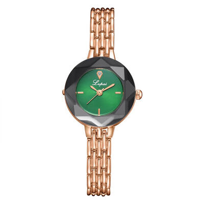 

Hot Women Watches Geometric Surface Matte Dial Ladies Quartz Wristwatch Alloy Strap Clock Minimalism Dress Relogio Feminino