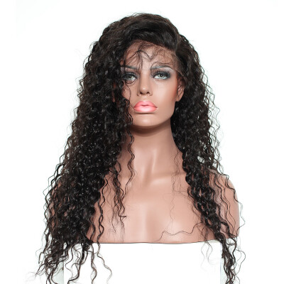 

Dolago Curly Human Hair Wig 250 Density Lace Front Wigs For Women European Glueless Lace Wigs Pre Plucked Virgin