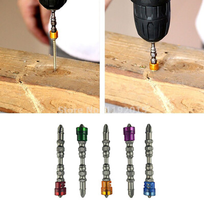 

Siaonvr 5pcs Double Head Anti-Slip Magnetic Screwdriver Bit Hex Shank Hand Tools