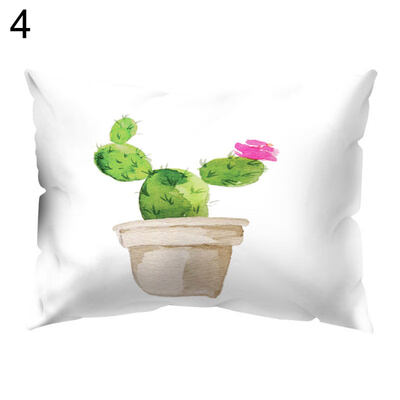 

Fresh Bonsai Plant Square Throw Pillow Case Cushion Cover Sofa Bedding Articles