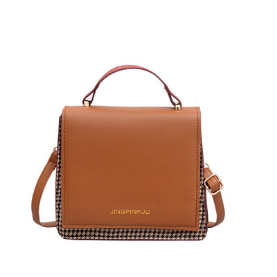 

Retro Women Square Bag 2019 New PU Leather Shoulder Bag Fashion Joker Messenger Bags Mobile Phone Bag