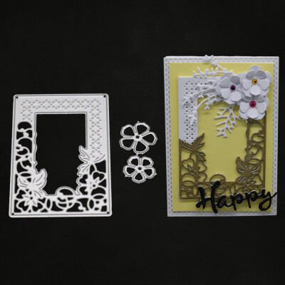 

Toponeto New Flower Heart Metal Cutting Dies Stencils DIY Scrapbooking Album Paper Card