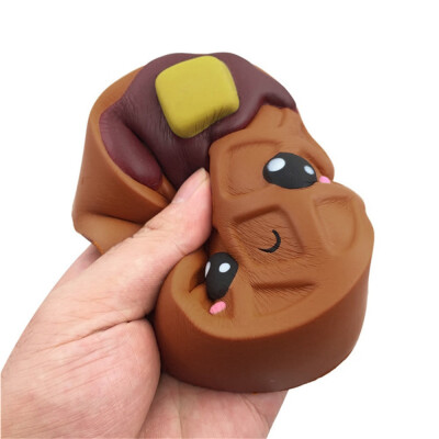 

Gotoamei 12cm Silly Brownie Squishies Slow Rising Squeeze Scented Stress Reliever Toy