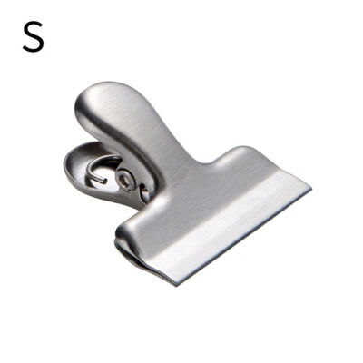 

Snack Sealing Clips Stainless Steel Food Clips Seal The Coffee Beans Seal Food Storage Bags Food Saver Travel Kitchen Gadgets