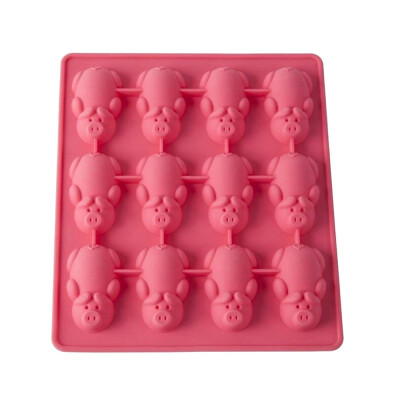 

Piggy Shaped Cake Moulds Mini Bread Cake Decoration Festival Party Dinner DIY Chocolate Candy Cookie Baking Molds