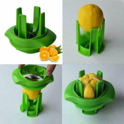 

New Fruit Lemon Lime Orange Slicer Wedger Cutter Garnish Convenient Kitchen Tool