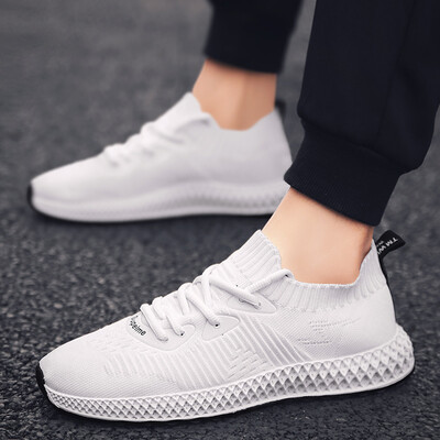 

Mens Shoes Summer Leisure Korean Edition Fashion Hundred Taps Sports Running Travel Autumn Net Fashion Shoes
