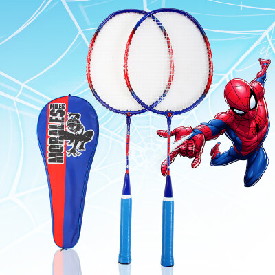 

Disney Marvel childrens badminton racket youth beginners introduction training badminton racket aluminum alloy shoot spiderman