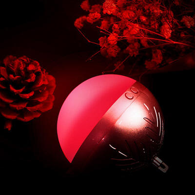

Mini Smart Ball Shape Wireless Bluetooth Speaker With LED Light Built-in Christmas Songs