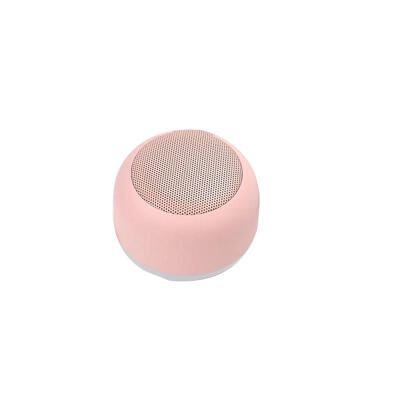 

AVWOO Mini Round Palm-Size Magnetic Gun Sound Box Bluetooth Speaker With LED Light