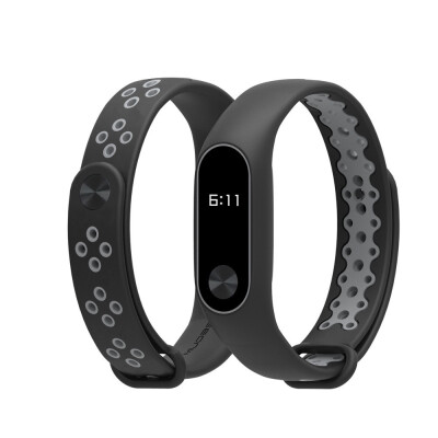 

〖Follure〗Durable Replacement TPU Anti-off Wristband Sports Bracelet for Xiaomi Mi Band 2