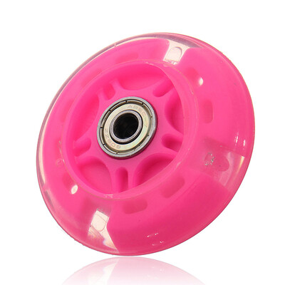

80mm LED FLASH WHEEL MINI MAXI MICRO SCOOTER FLASHING LIGHTS BACK-REAR ABEC-7