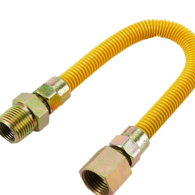 

LAI NENG CSA 304 stainless steel corrugated hose gas pipe oven tube fireplace tube spray yellow 10972