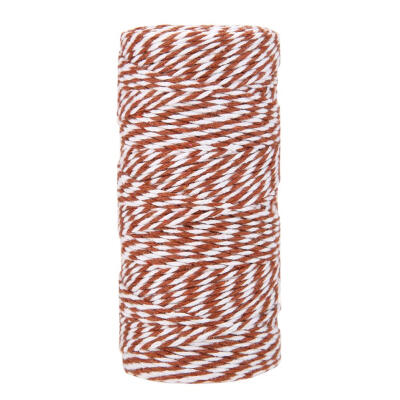 

1 Roll 100 Meters 2Ply Cotton Twine DIY Weaving Handmade Craft String Rope