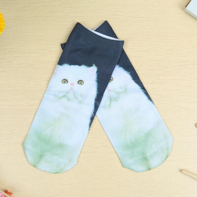 

New Sexy Unisex Socks Cute Colorful Cartoon 3D Print Low Cut Ankle Casual Socks
