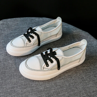 

Summer sneakers with small white shoes