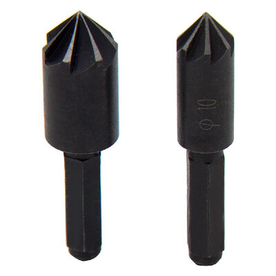 

High Carbon Steel Chamfer Hex Handle Countersink Boring Set for Wood Soft Metal Quick Change Drill Bit Tools Chamfering Machine