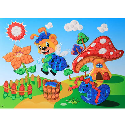 

FT Funny 3D Crystal Mosaics Sticker Hmade DIY Developtal Puzzle Kid Craft Toy Send To Rom
