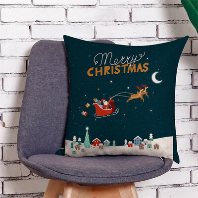

Tailored Home Decor Cushion Cover Merry Christmas Pillowcase Sofa Throw Pillow Covers