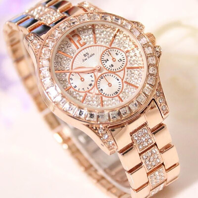 

Stylish Women Quartz Watches Rhinestone Diamond Casual Wristwatch for Ladies Lady Watches Elegance Wristwatches