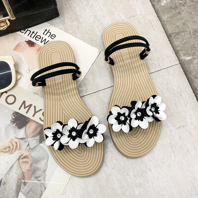 

Womens sandals&slippers dual-purpose women wear 2019 new fashion Joker foreign style shaking sound summer net red sandals