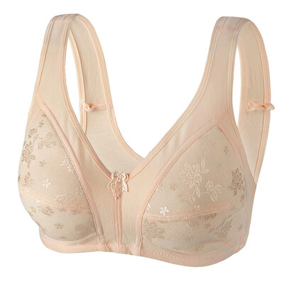 

〖Follure〗New Middle-aged Comfortable Sleeping Bra With Front Button And Vest Underwear