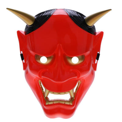 

PVC Japanese Hannya Noh Full Face Mask Halloween Cosplay Horror Mask