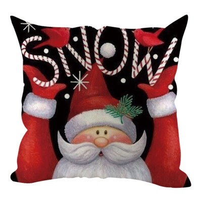 

Tailored Christmas Pillow Cover Pillowcases Decorative Sofa Cushion Cover 45x45cm