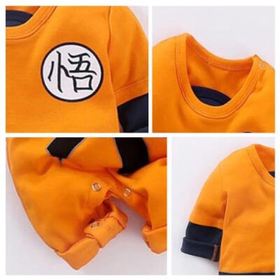 

KungFu Kids Baby Boys Girls Goku Bodysuit Romper Jumpsuit Outfit Clothes 0-24M