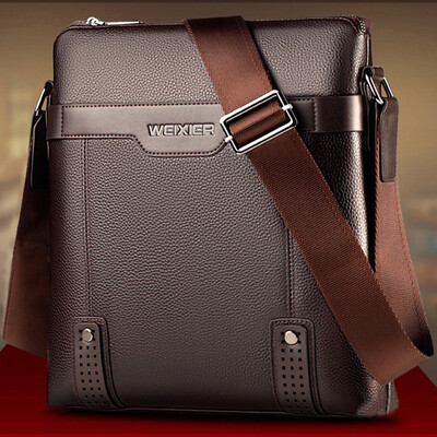 

Tailored Men Vintage Shoulder Bags Crossbody Bags Retro Zipper Handbags