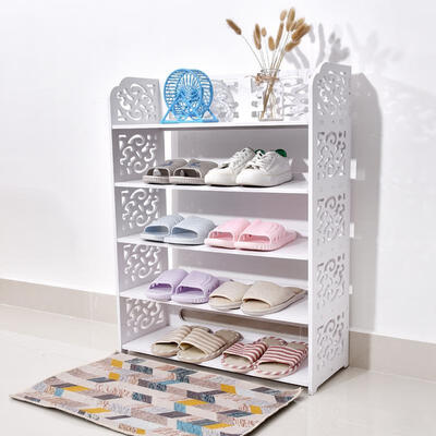 

Greensen Fashionable 5-Tier Shoe Rack Organizer Holder Home Bedroom Living Room Storage Stand Organizer