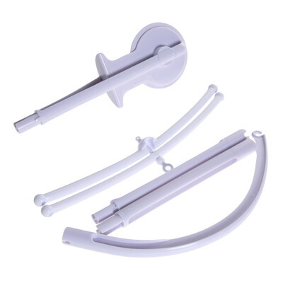 

5Pcs DIY Hanging Baby Crib Mobile Bed Bell Toy Holder Arm Bracket