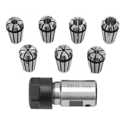 

Greensen 7PCS ER11 5mm Motor Shaft Holder Extension Rod ER11 1-7mm Spring Collets Set