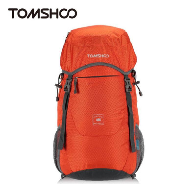 

TOMSHOO 40L Ultra Lightweight Water-resistant Nylon Outdoor Backpack Travel Trekking Foldable Bag