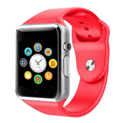 

A1 Bluetooth Touch Screen 2MP Camera Pedometer Smart Watch Support TF SIM