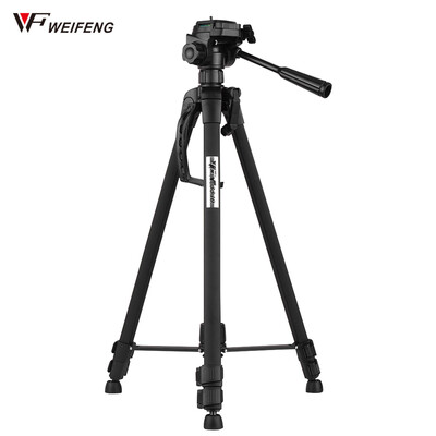 

WF WT-3540 Portable Photography Tripod Stand Aluminum Alloy Max Load 3kg66lbs Max Height 1575cm with 14 Inch Screw Quick Rel
