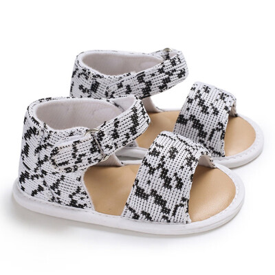 

1 Pair Children Baby Gorls Shoes Kids Boys girl Shoe Non-Slip Soft Soled Cotton Leopard Dot Toddlers Newborn Infantil sandals