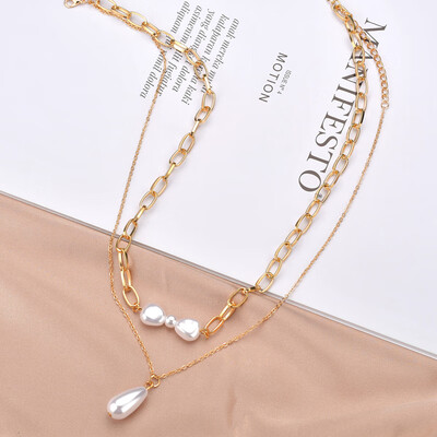 

New Bohemia Multi-layer Gold Metal Alloy Stars Pendant&Necklaces For Women Summer Boho Choker Necklaces Party Wedding Jewelry