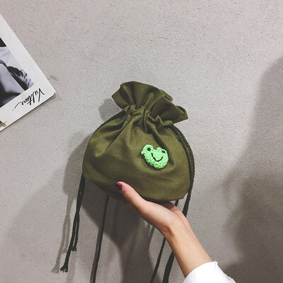 

Tailored Fashion Womens Canvas Drawstring Travel Shoulder Bag Messenger Bag