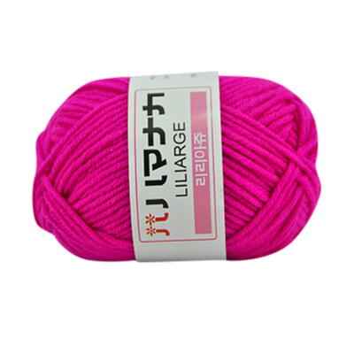 

Gobestart 1PC 25g Chunky Colorful Hand Milk Cotton Knitting Crochet Knitwear Wool A