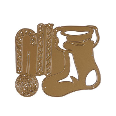 

Christmas Stockings Socks DIY Cutting Die Metal Stencil for Scrapbook Craft