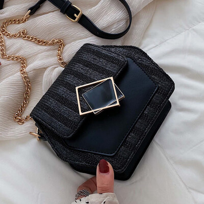 

Summer womens new tide 2019 net red with a small bag slung Joker fashion Korean single shoulder chain bag