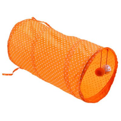 

Funny Toys Foldable Dot Tent Training Pet Play House Cat Tunnel 3 Colors