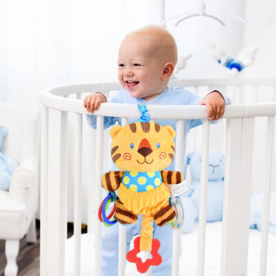 

Greensen Kids Baby Bed Crib Cot Stroller Cartoon Hanging Toy Educational Plush Toy