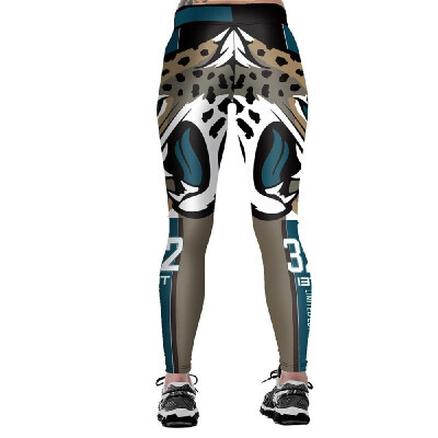 

New direct fashion 3D tiger digital printing sports yoga fitness slim leggings Aslgs0055 XXXXL