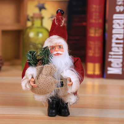 

Toponeto Christmas Santa Claus Doll Toy Christmas Tree Hanging Ornaments Decoration