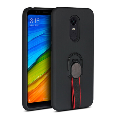 

Magnetic Car Mount Case Xiaomi Redmi 5 5 Plus Finger Ring Holder Case Redmi 5 Plus 5plus Hybrid Silicone TPU Cover Hard Case